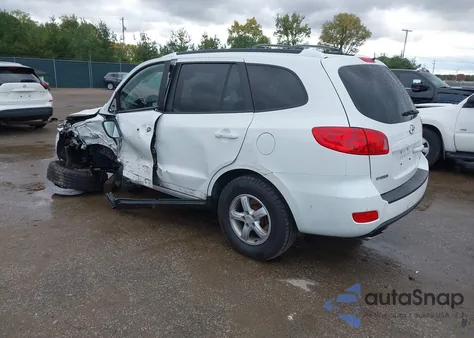 2007 Hyundai Santa Fe Gls z USA, uszkodzony, nr VIN 5NMSG13D97H092910